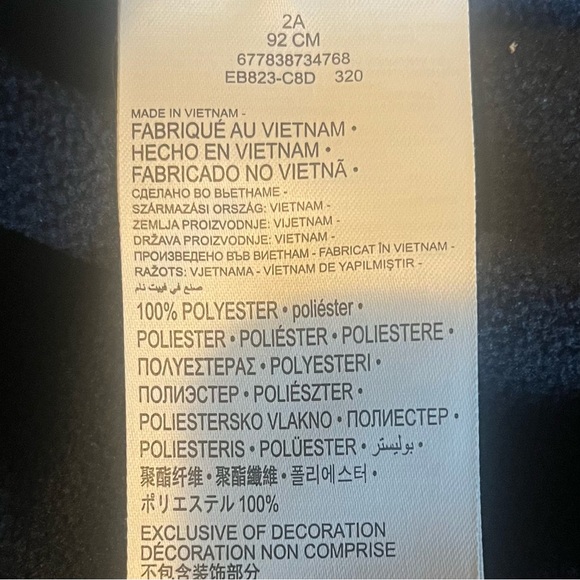 LEVI’S Boys Fleece Lined Windbreaker Jacket - Picture 5 of 8